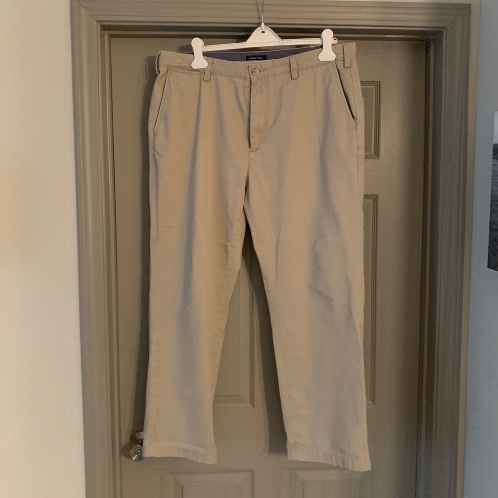 Nautical men’s khaki pant 38x30